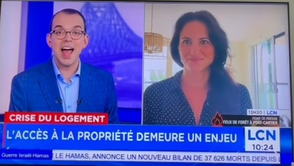 Madame Langevin en Direct sur LCN!