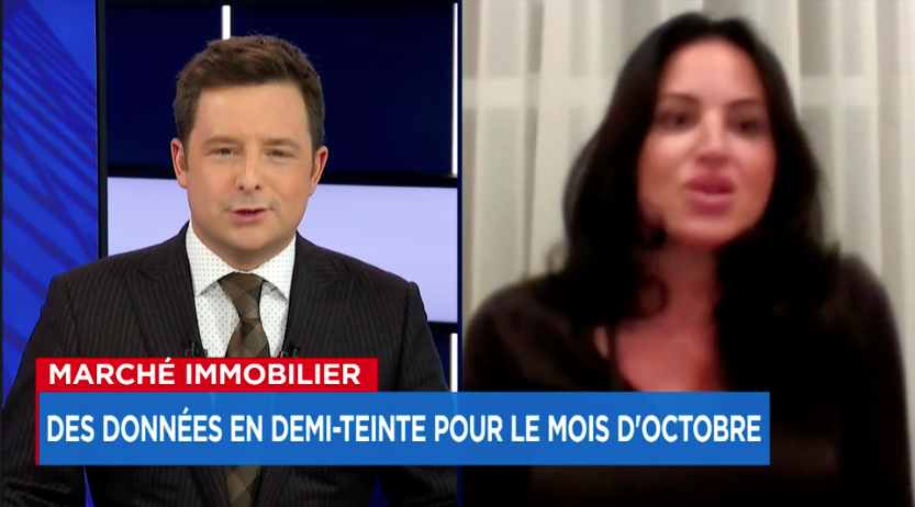 Marché immobilier: des données en demi-teinte pour le mois d'octobre - Entrevue avec Geneviève Langevin