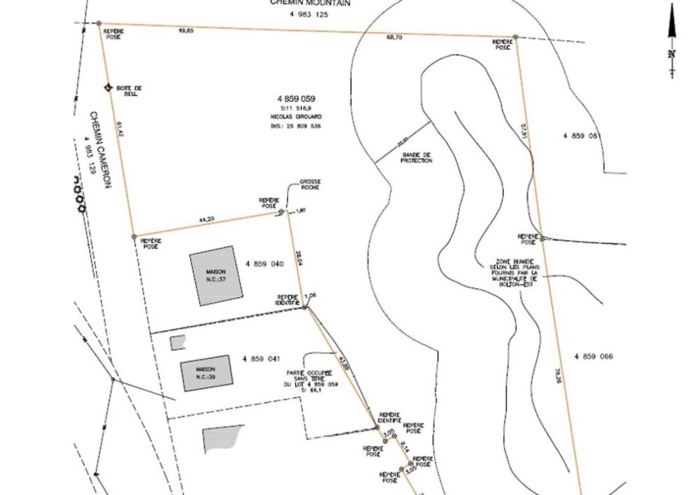 Terrain - Ch. Cameron, Bolton-Est