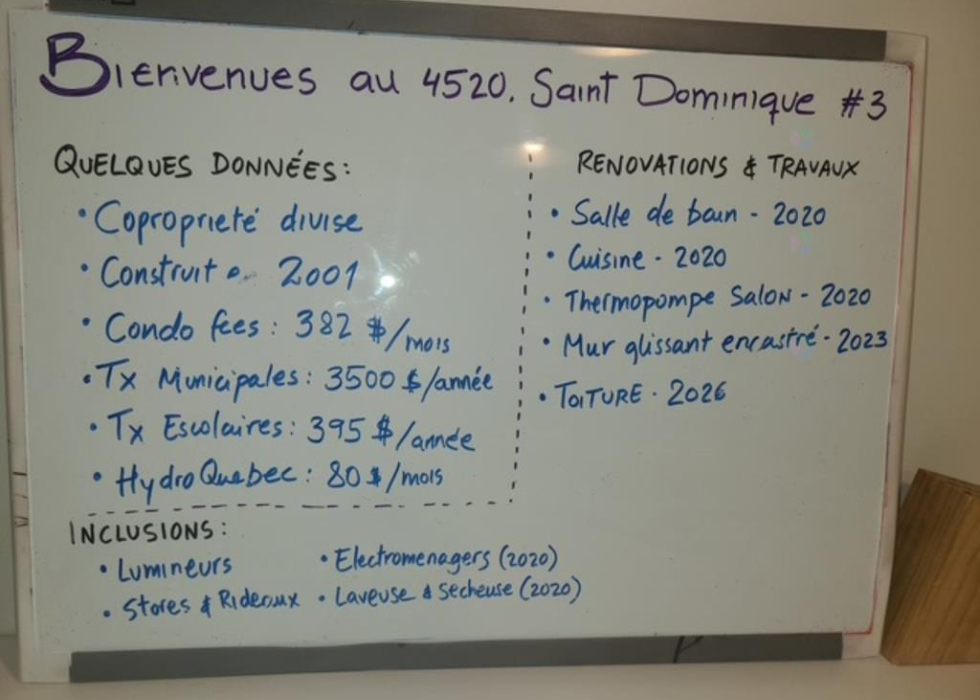 4520, Rue Saint-Dominique, app. 3, Montréal