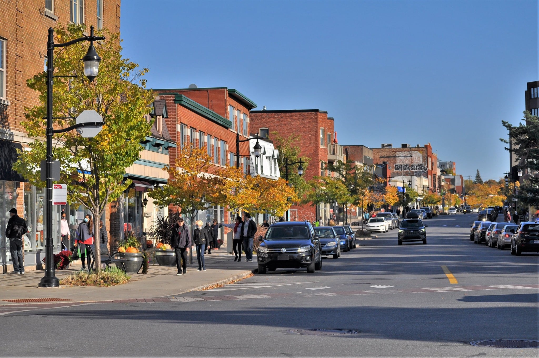 View of St-Lambert neighborhood